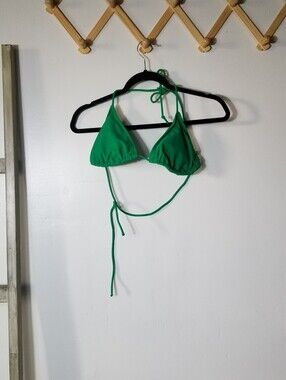 OP WOMEN'S GREEN BIKINI TOP SIZE LARGE